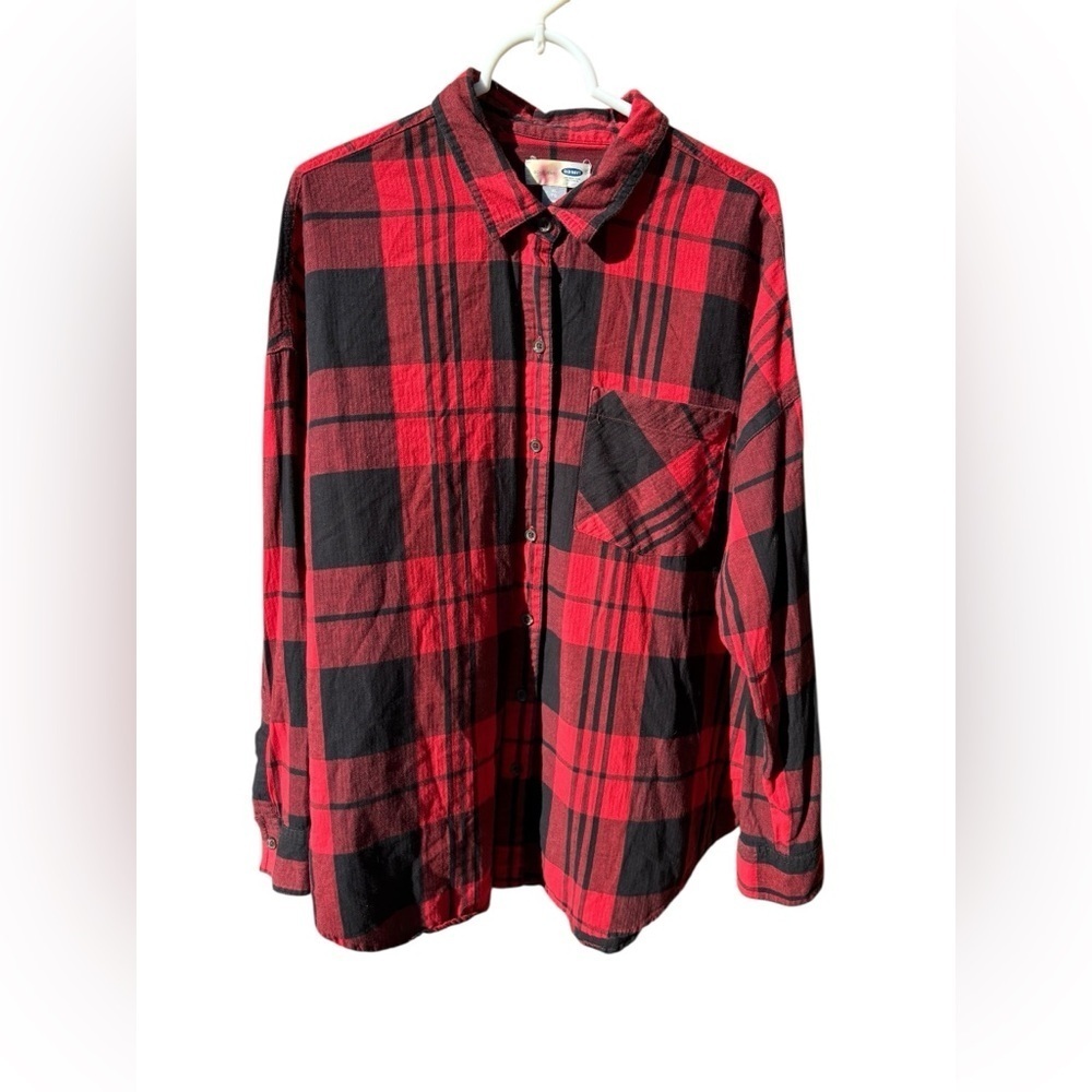 Classic Red Flannel by Old Navy